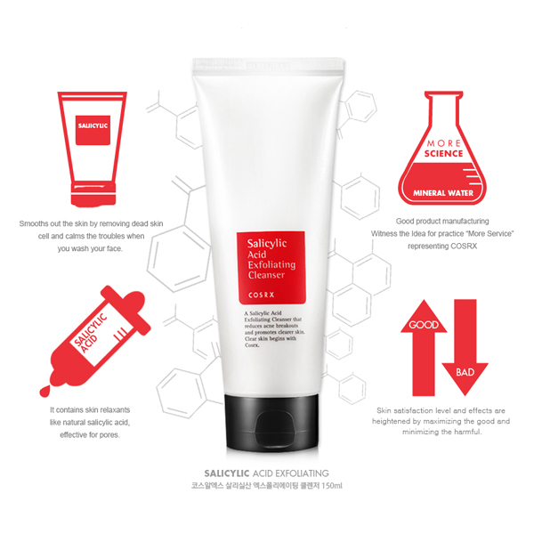 Cosrx Salicylic Acid Daily Gentle Cleanser