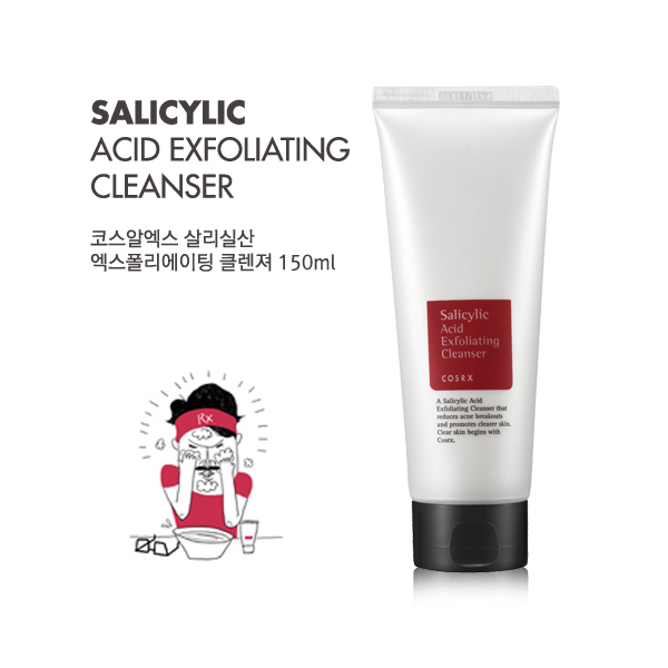 Cosrx Salicylic Acid Daily Gentle Cleanser