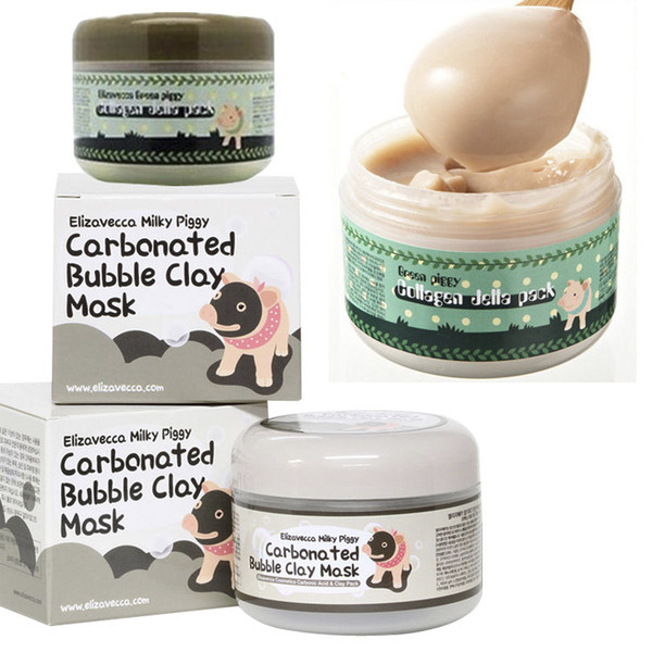 Ночная маска для лица с коллагеном 
Elizavecca Green Piggy Collagen Jella Pack