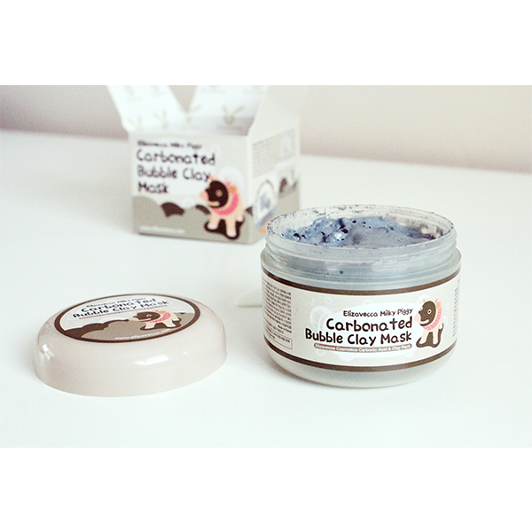 Пузырьковая маска для лица Elizavecca Milky Piggy Carbonated Bubble Clay Mask - фото 2