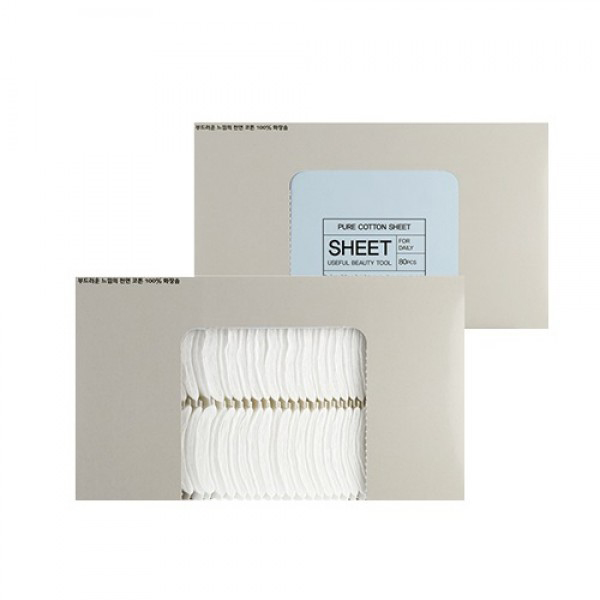 Ватные диски из чистого хлопка, 80шт Tony Moly Pure Cotton Sheet