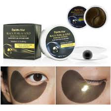 FarmStay Black Pearl &amp; Gold Hydrogel Eye Patch