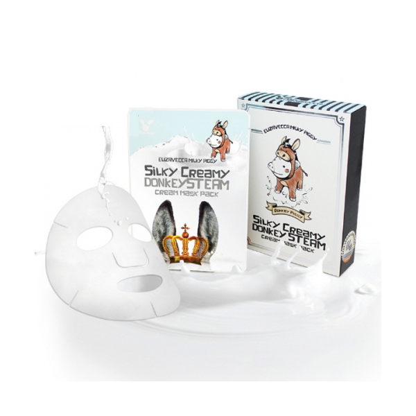 Elizavecca Silky Creamy Donkey Steam Cream Mask Pack