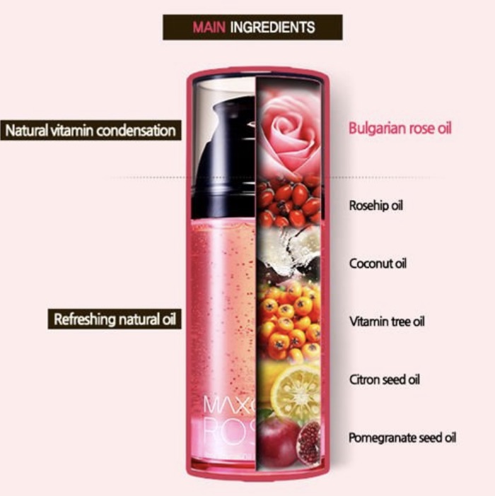 Maxclinic Rose Vitamin Oil Foam