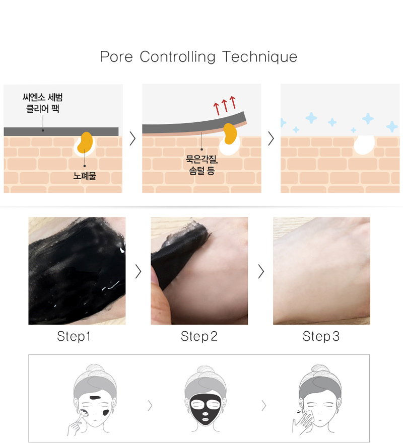 The Saem See &amp; Saw Sebum Clear Pack