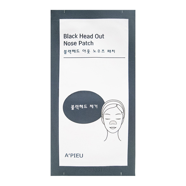 Пластырь от черных точек для носа, 1шт A'PIEU Black Head Out Nose Patch