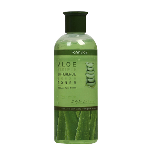 Увлажняющий тонер с экстрактом алоэ FarmStay Visible Difference Fresh Toner (Aloe)