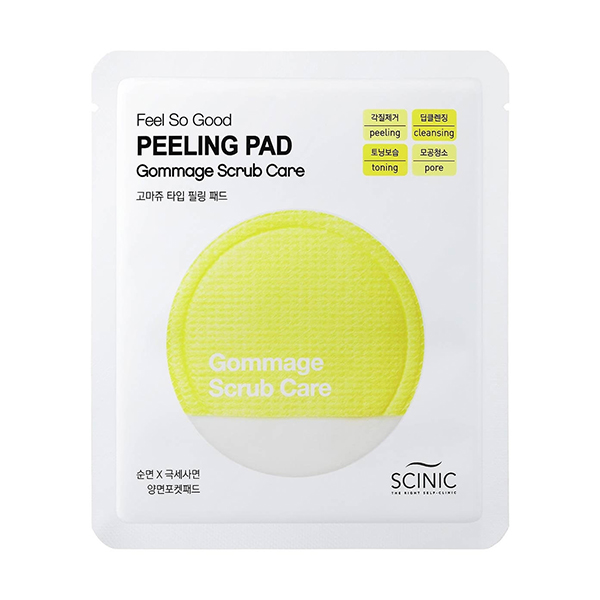 Очищающий пилинг-спонж, 7 мл Scinic Feel So Good Peeling Pad