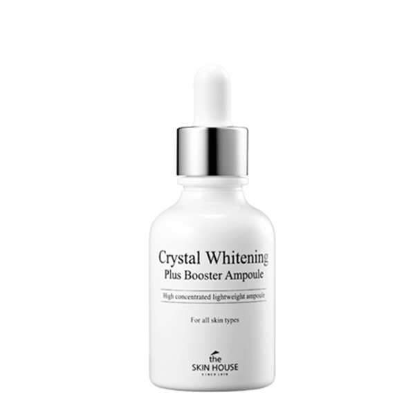 Концентрированная осветляющая сыворотка против пигментации, 30мл The Skin House Crystal Whitening Plus Booster Ampoule