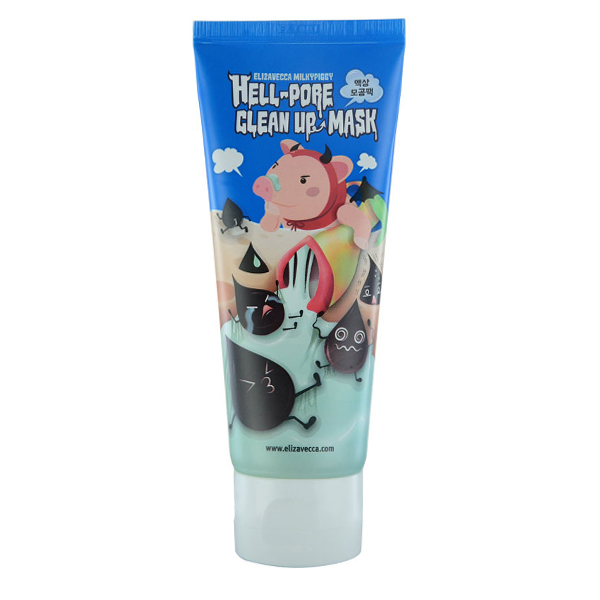 Маска-пленка для очищения пор Elizavecca Hell-Pore Clean Up Mask