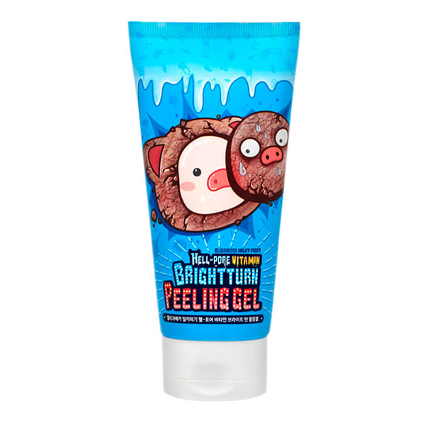 Пилинг-скатка для сияния кожи  Elizavecca Hell-Pore Vitamin Bright turn Peeling Gel