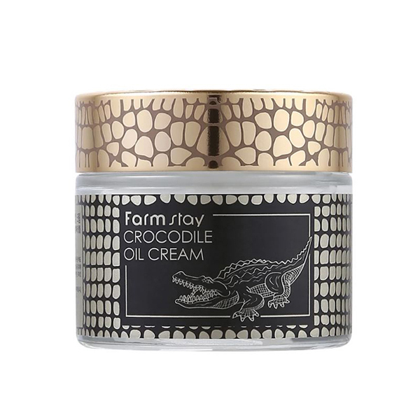 Питательный крем с жиром крокодила FarmStay Crocodile Oil Cream