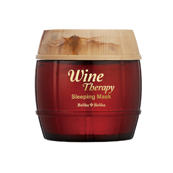 Ночная обновляющая маска с красным вином Holika Holika Wine Therapy Sleeping Mask Red Wine