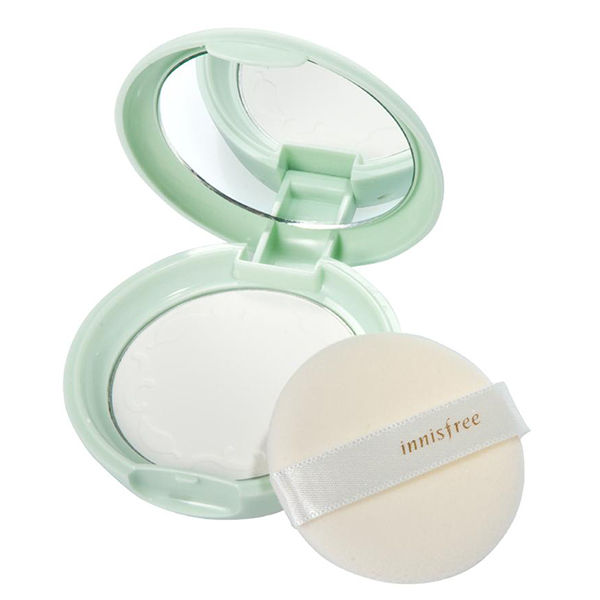 Бесцветная компактная пудра для жирной кожи Innisfree No Sebum Mineral Pact
