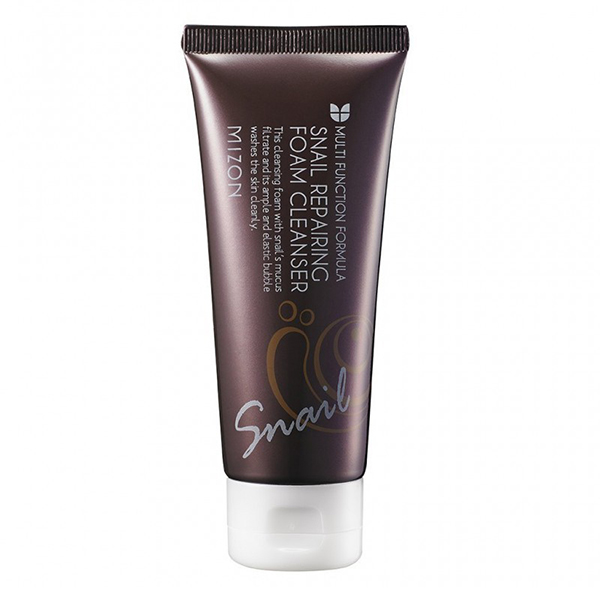 Пенка для умывания с экстрактом улитки Mizon Snail Repairing Foam Cleanser