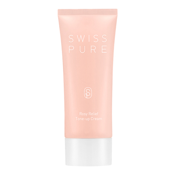 Крем с розовой водой для улучшения цвета лица Swisspure Rosy Relief Tone Up Cream
