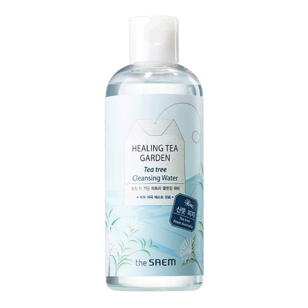 Мицеллярная вода с экстрактом чайного дерева  The Saem Healing Tea Garden Tea Tree Cleansing Water