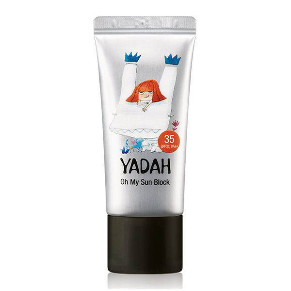 Легкий солнцезащитный крем SPF 35/PA++ Yadah Oh My Sun Block