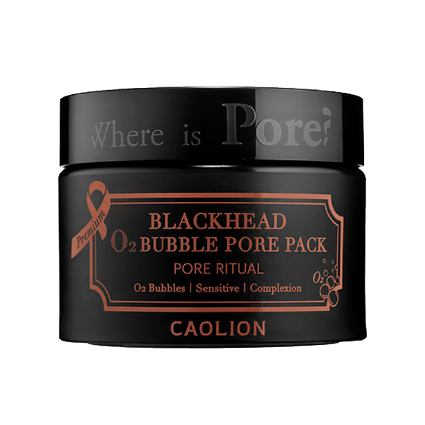 Кислородная маска для очищения пор, 50 гр Caolion Blackhead O2 Bubble Pore Pack