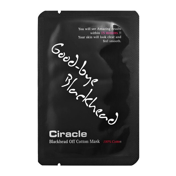 Маска для удаления черных точек, 1 шт  (5мл) Ciracle Blackhead Off Cotton Mask
