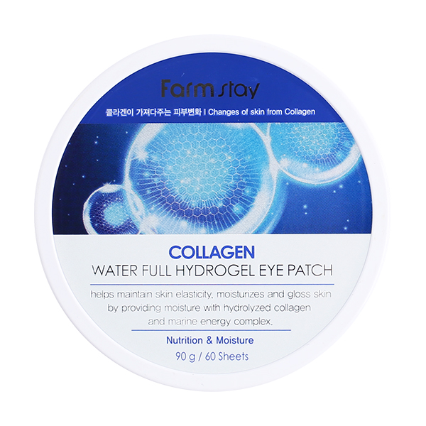 Патчи для глаз с коллагеном FarmStay Collagen Water Full Hydrogel Eye Patch