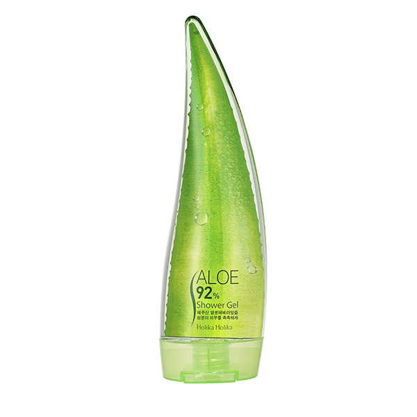 Гель для душа с 92% содержанием экстракта сока алоэ вера Holika Holika Aloe 92% Shower Gel 250ml