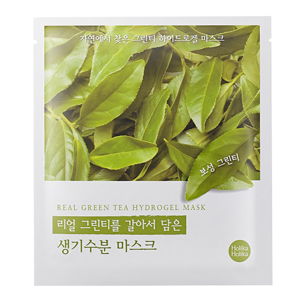 Гидрогелевая маска с зеленым чаем Holika Holika Real Green Tea Hydrogel Mask