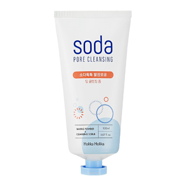 Глубоко очищающая пенка для лица Holika Holika Soda Tok Tok Clean Pore Deep Cleansing Foam