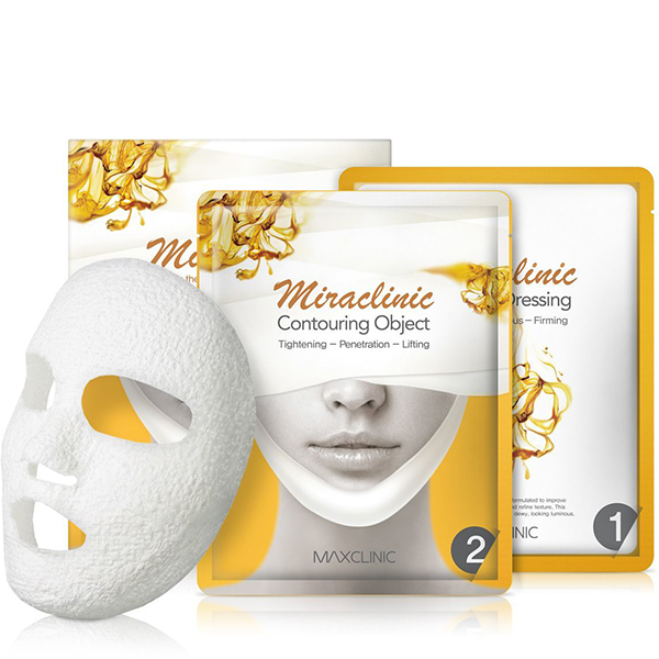 Корсетная гипсовая маска для формирования контура лица (1 комплект) Maxclinic Miraclinic Gypsum Mask
