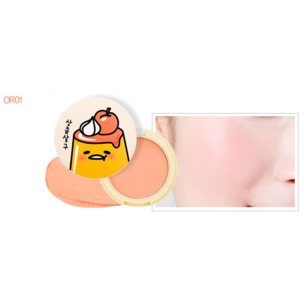 Гелевые румяна, 6 гр Holika Holika Gudetama Jelly Dough Blusher