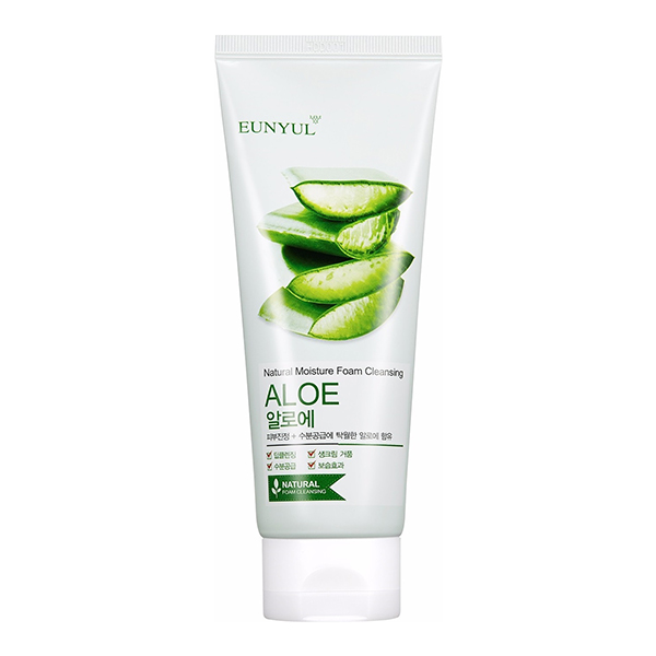 Пенка для умывания с алоэ&nbsp; Eunyul Natural Moisture Aloe Foam Cleanser