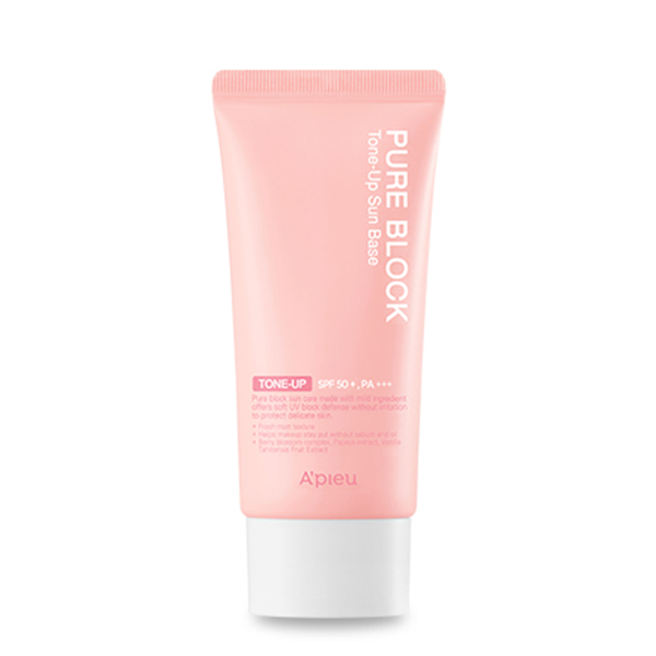Солнцезащитная база под макияж  A'PIEU Pure Block Tone-Up Sun Base SPF50 PA+++
