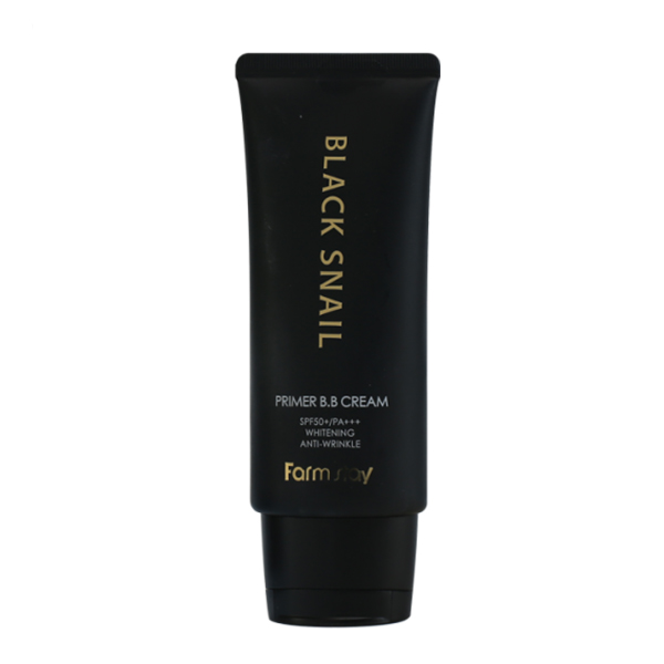BB-крем с муцином чёрной улитки FarmStay Black Snail Primer BB Cream SPF50+/PA+++