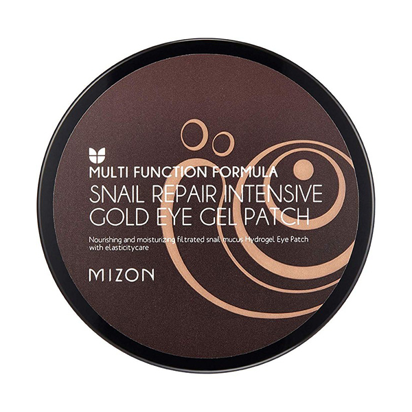 Гидрогелевые патчи с муцином улитки  Mizon Snail Repair Intensive Gold Eye Gel Patch