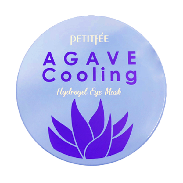 Гидрогелевые патчи с голубой агавой Petitfee Agave Cooling Hydrogel Eye Mask Patch