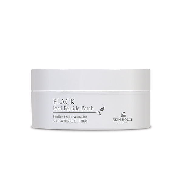 Укрепляющие патчи для глаз с пептидами и экстрактом жемчуга The Skin House Black Pearl Peptide Patch