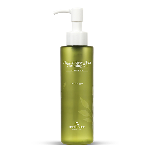 Гидрофильное масло с экстрактом зелёного чая  The Skin House Natural Green Tea Cleansing Oil
