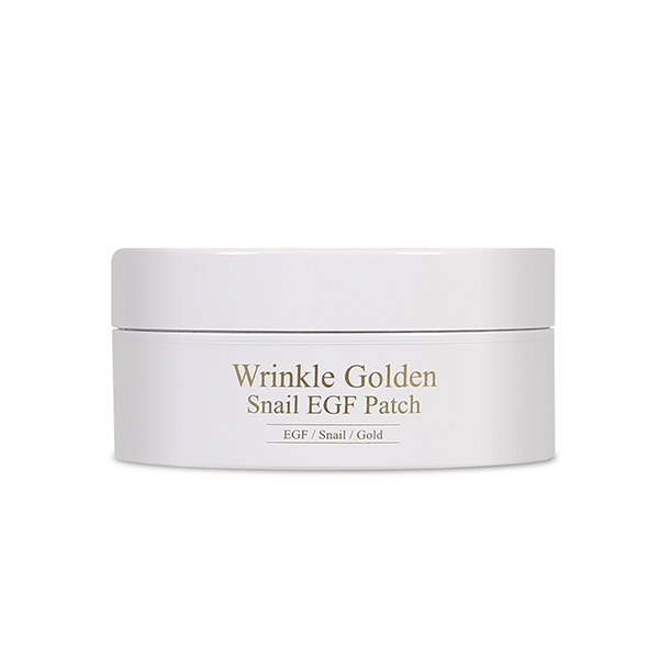 Гидрогелевые патчи для глаз с муцином улитки, золотом и EGF  The Skin House Wrinkle Golden Snail EGF Patch