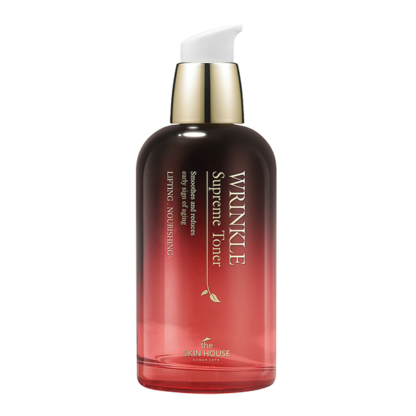 Укрепляющий тонер с грибами и женьшенем The Skin House Wrinkle Supreme Toner
