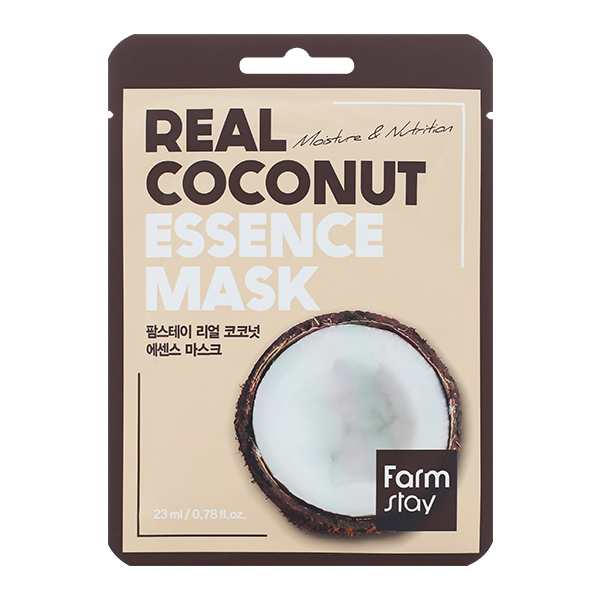 Тканевая маска с кокосом  FarmStay Real Coconut Essence Mask