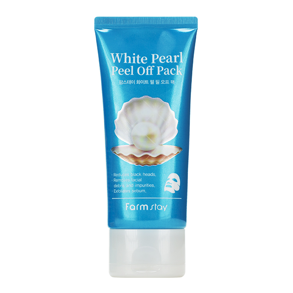 Маска-плёнка для сияния кожи FarmStay White Pearl Peel Off Pack