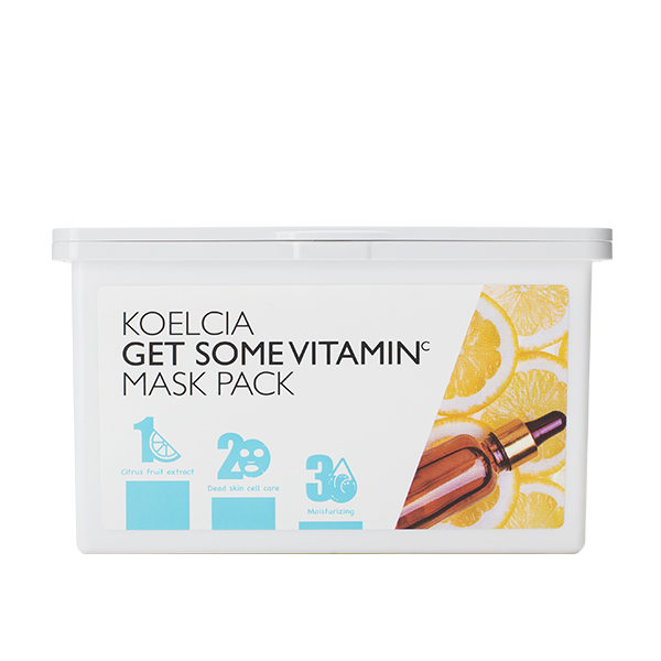 Набор тканевых масок с витамином С (30 штук) KOELCIA Get Some Vitamin C Mask Pack