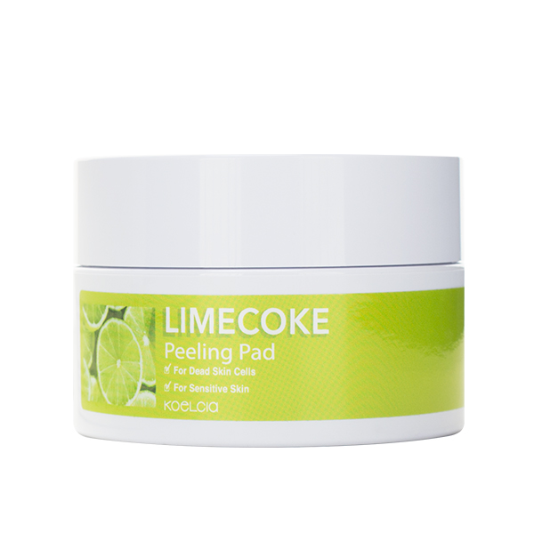 Очищающие пилинг-пады для жирной, чувствительной кожи&nbsp; KOELCIA Lime Coke Peeling Pad