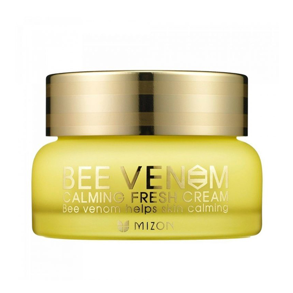 Крем для лица с прополисом и пчелиным ядом Mizon Bee Venom Calming Fresh Cream