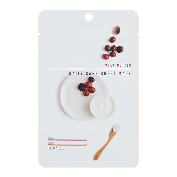 Тканевая маска с маслом ши  EUNYUL Shea Butter Daily Care Sheet Mask