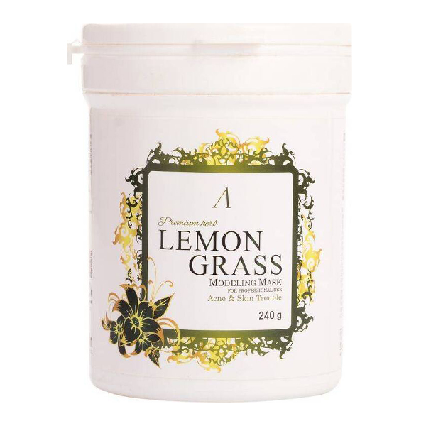 Альгинатная маска для проблемной кожи с лемонграссом Anskin Premium Herb Lemongrass Modeling Mask