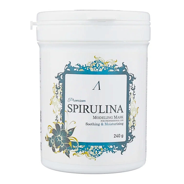 Увлажняющая альгинатная маска со спирулиной Anskin Premium Spirulina Modeling Mask