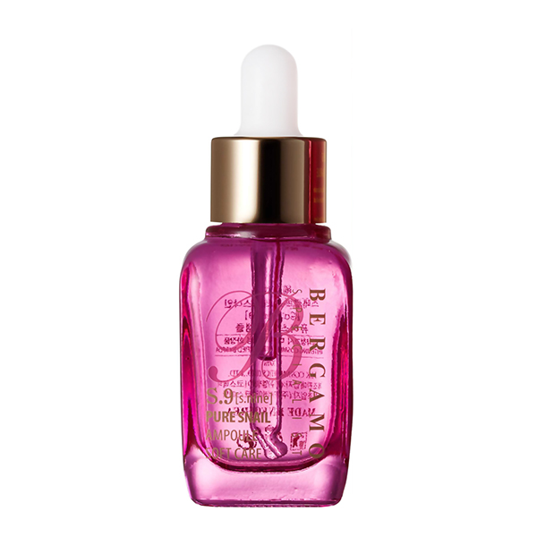 Многофункциональная ампульная сыворотка с муцином улитки, 30 мл Bergamo Specialist S.Nine Pure Snail Ampoule