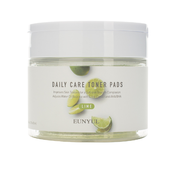 Освежающие пэды с экстрактом лайма  EUNYUL Daily Care Lime Toner Pads