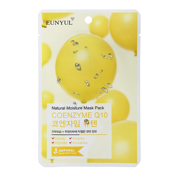 Тканевая маска с коэнзимом Q10 Eunyul Natural Moisture Mask Pack Coenzyme Q10